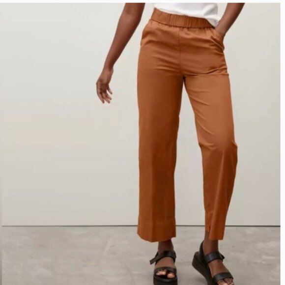 Everlane Pants - Everlane The Easy Pants Espresso  Size 4